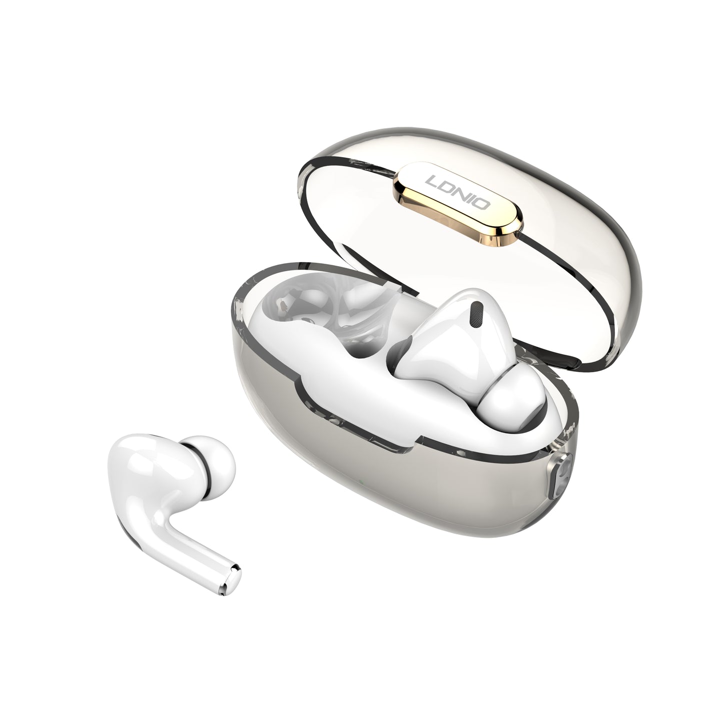 LDNIO Wireless Stereo Bluetooth Earbud in-ear Earphone T02 White