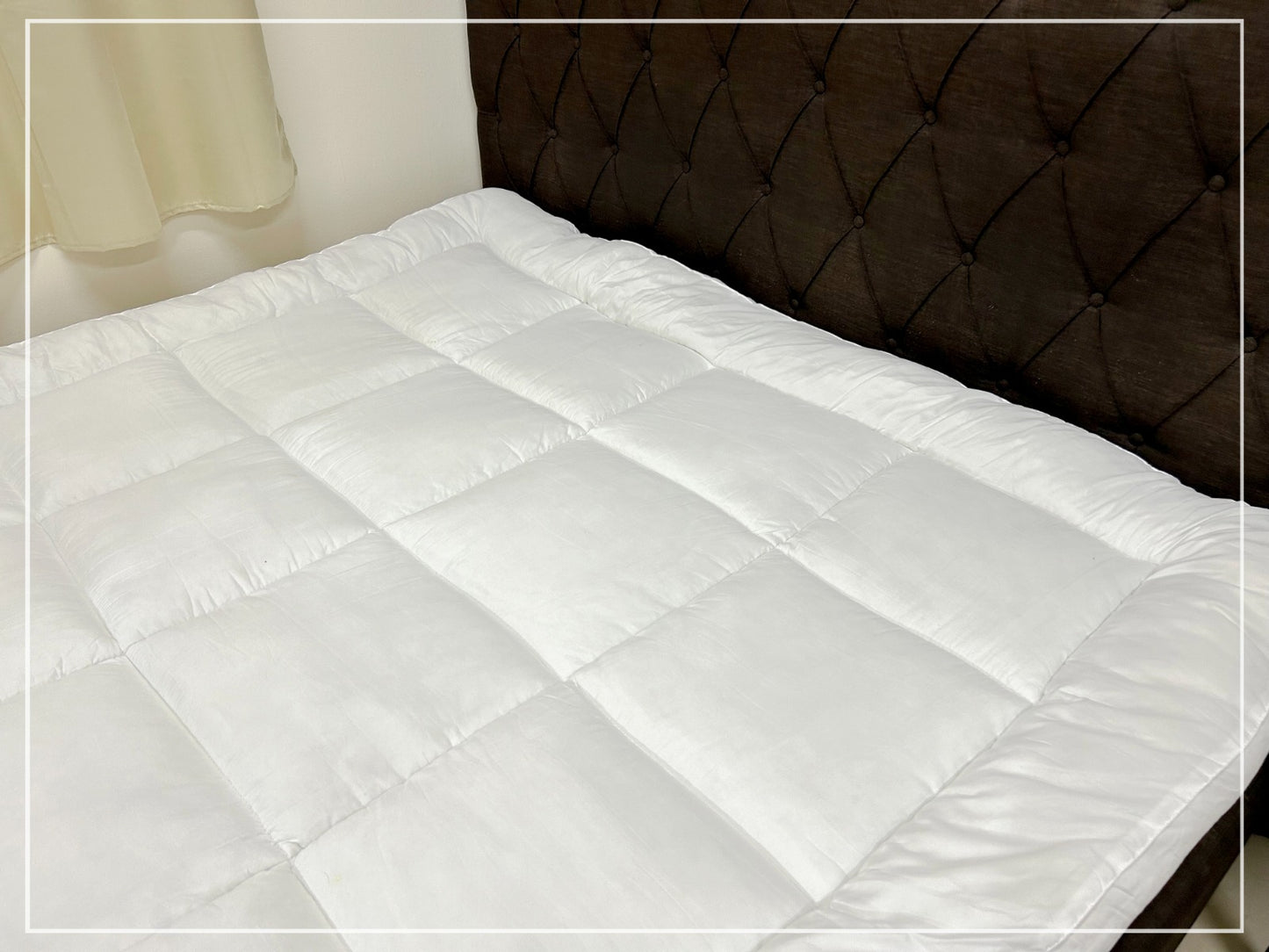 Fluffy Panda Mattress Topper 180x200cm, 1000gsm, 10cm thick