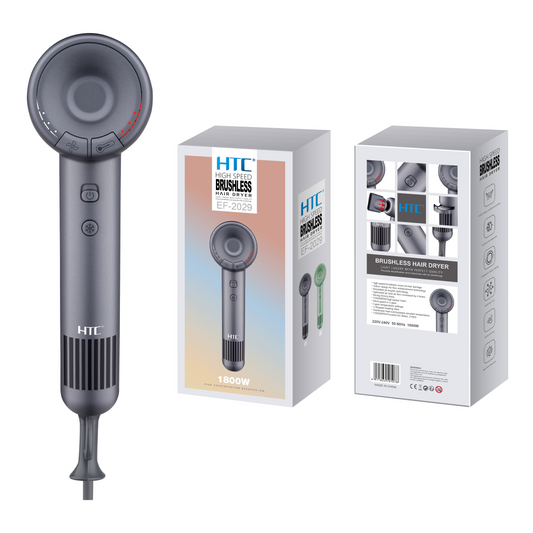 HTC Brushless Hair Dryer with High Speed motor for Professional & Personal Use