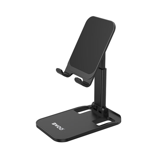 Bwoo Phone Holder Stand, Adjustable Universal Phone Stand, Foldable Phone Holder for Home and Office Use, Suitable for iPhone, Ipad, Samsung, Vivo, Huawei Etc
