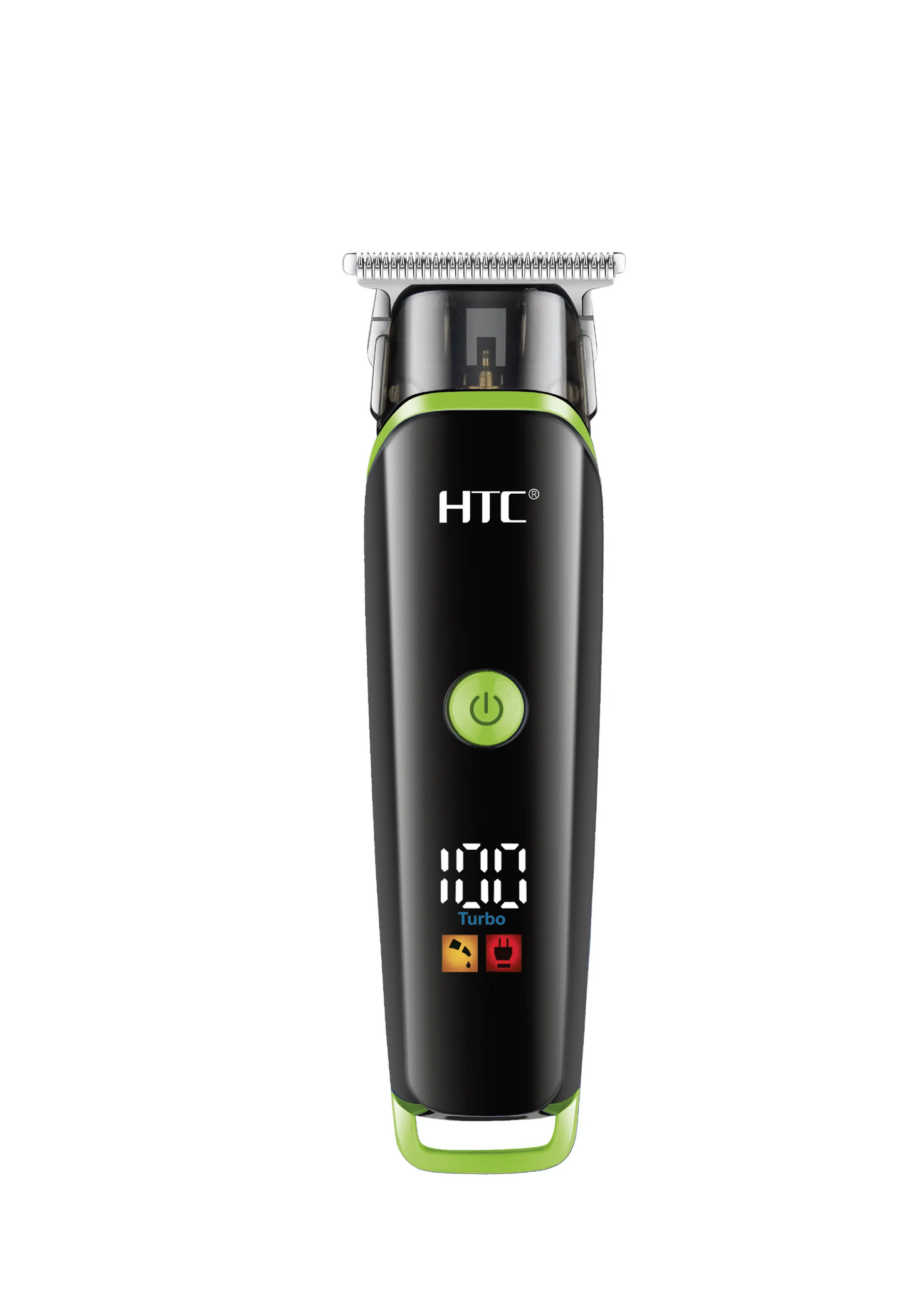 HTC AT-569 LCD Display Magnetic Cap Lithium Battery Rechargeable Hair Clipper