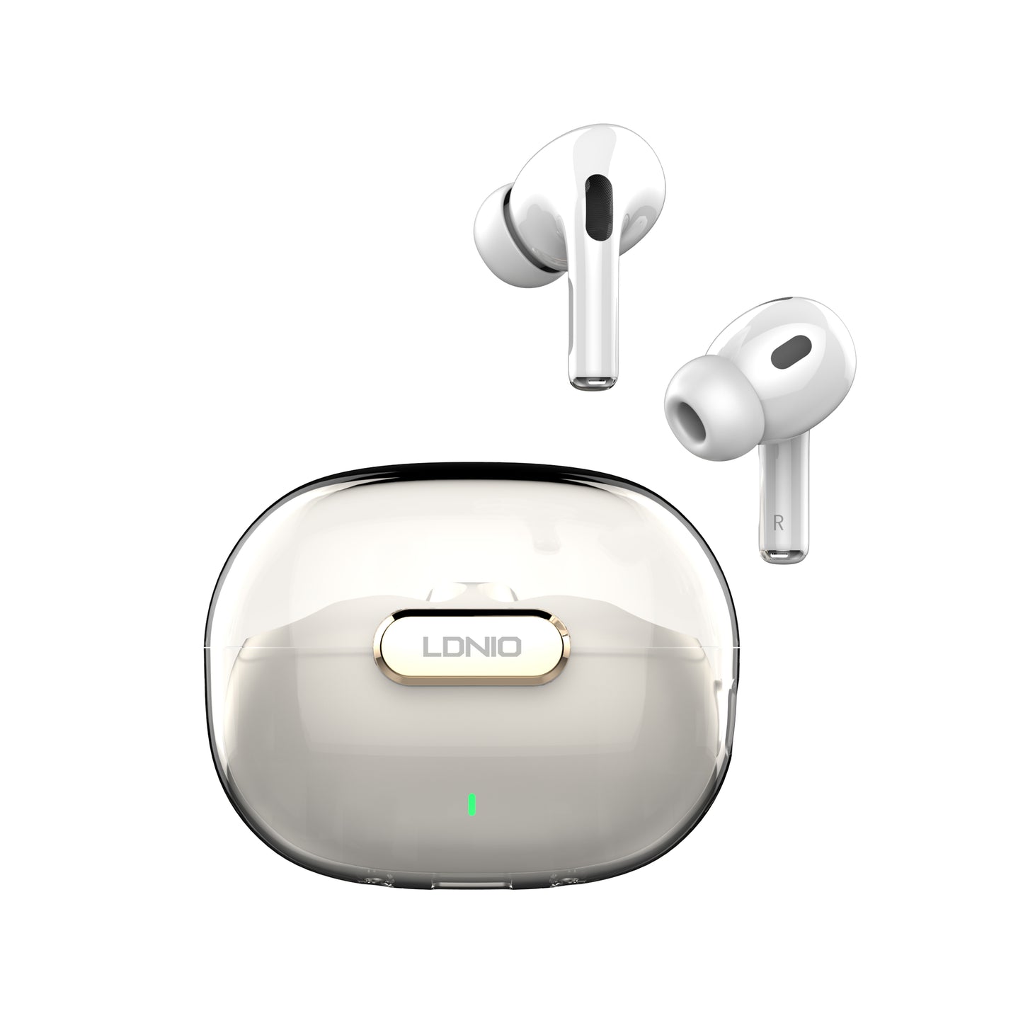LDNIO Wireless Stereo Bluetooth Earbud in-ear Earphone T02 White