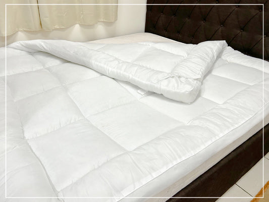 Fluffy Panda Mattress Topper 180x200cm, 1000gsm, 10cm thick